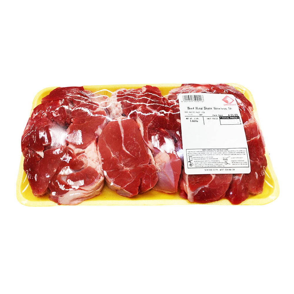 Beef Hind Shank Boneless Tp LB