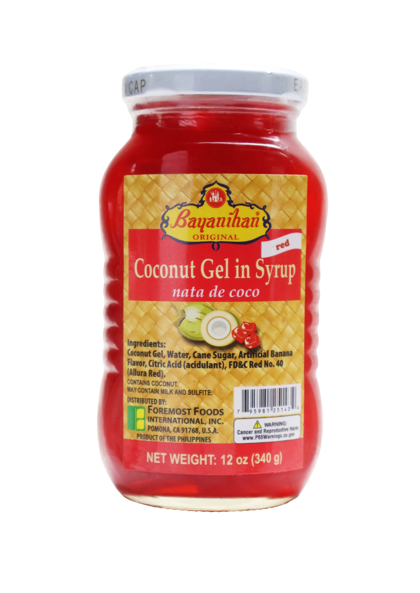 BAYANIHAN Prsvd Coco Gel Red 13.23oz