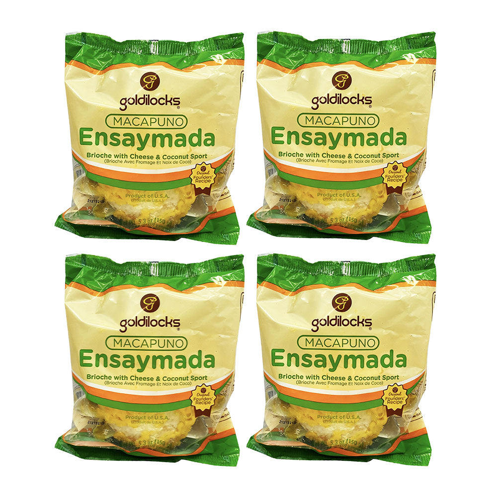 GOLDI Ensaymada w/Macapuno 4pcs
