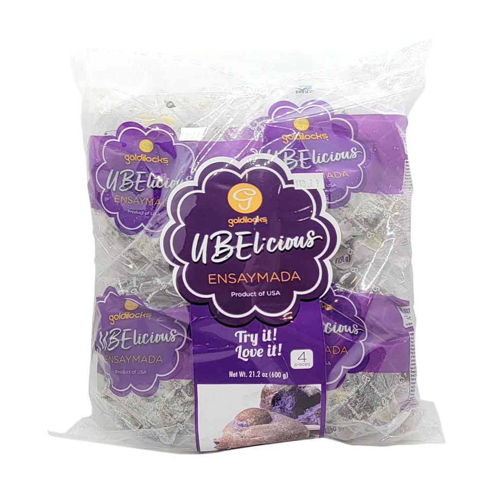 GOLDI Ensaymada w/Ube 4pcs