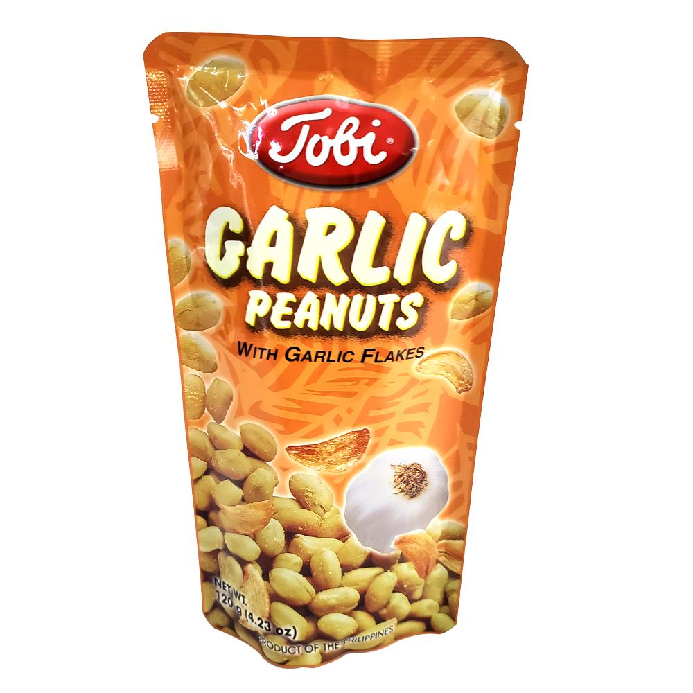 TOBI Peanuts Garlic 120g