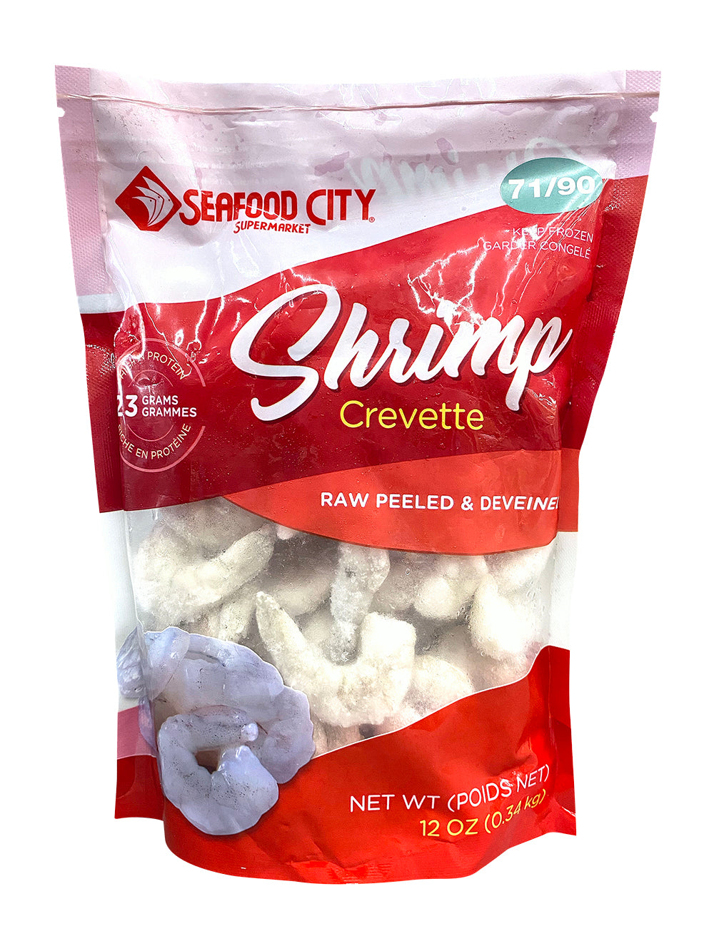 SFC Shrimp 71-90 P&D 12oz 12oz