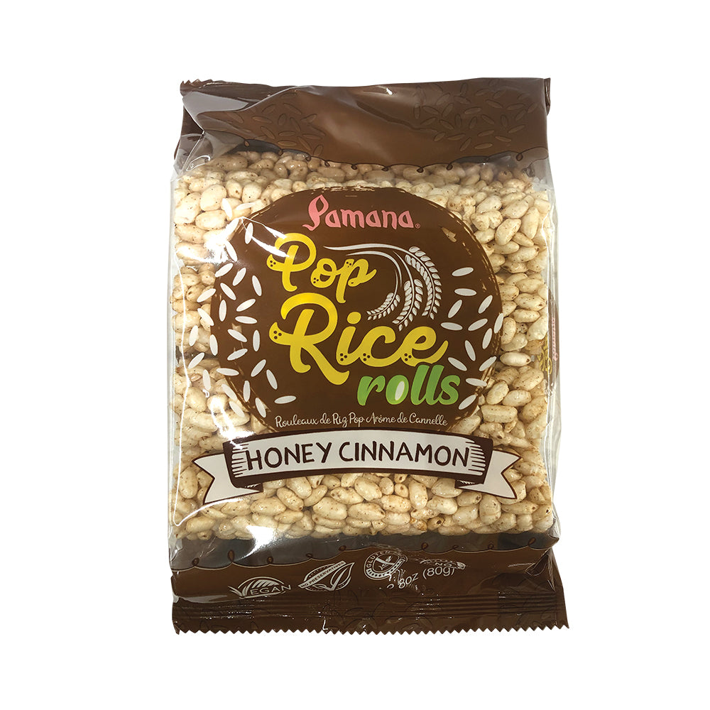 PAMANA Pop Rice Rolls Hny Cinn 80g