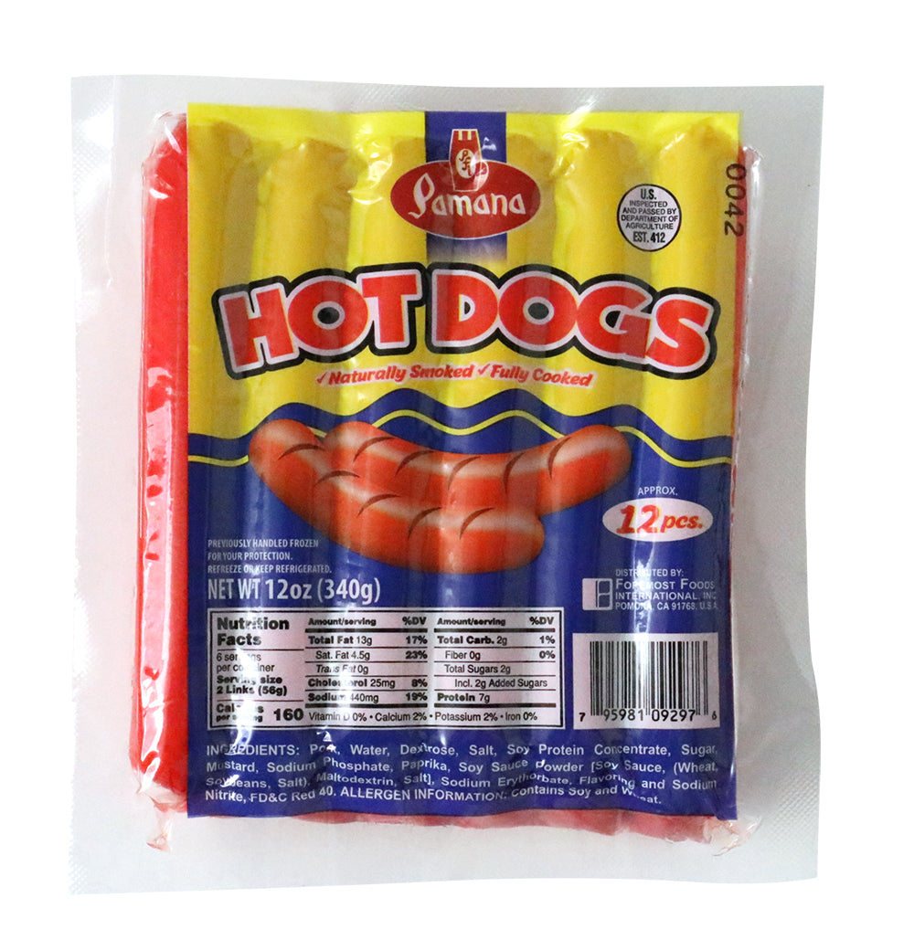 PAMANA Hotdog Regular 12oz