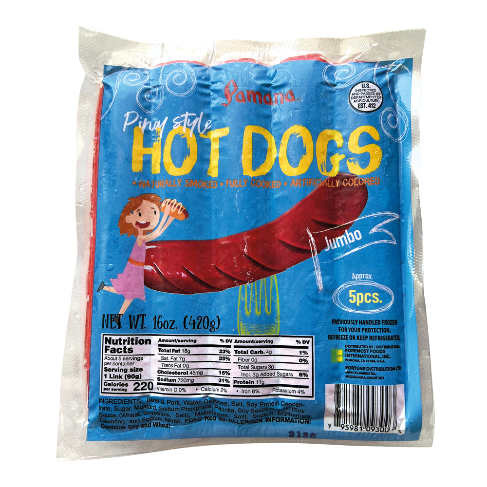 PAMANA Hotdog Jumbo 16oz