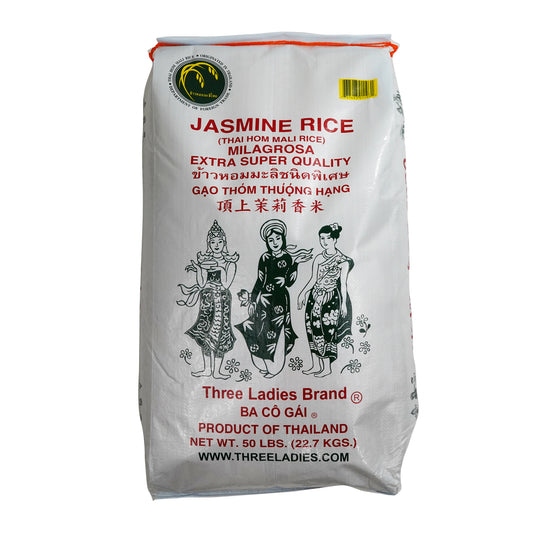 3 LADIES Rice Jasmine 50lbs