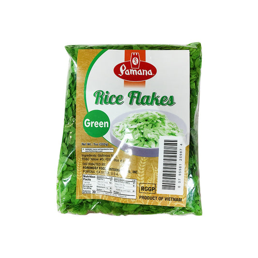 PAMANA Rice Flakes Green 7oz