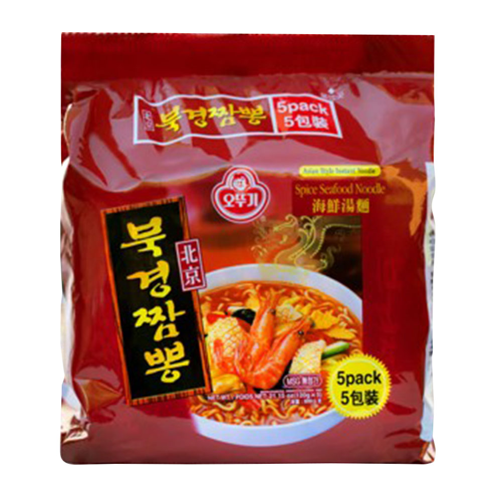 OTTOGI Noodle Spice Seafood 5p 5x120g