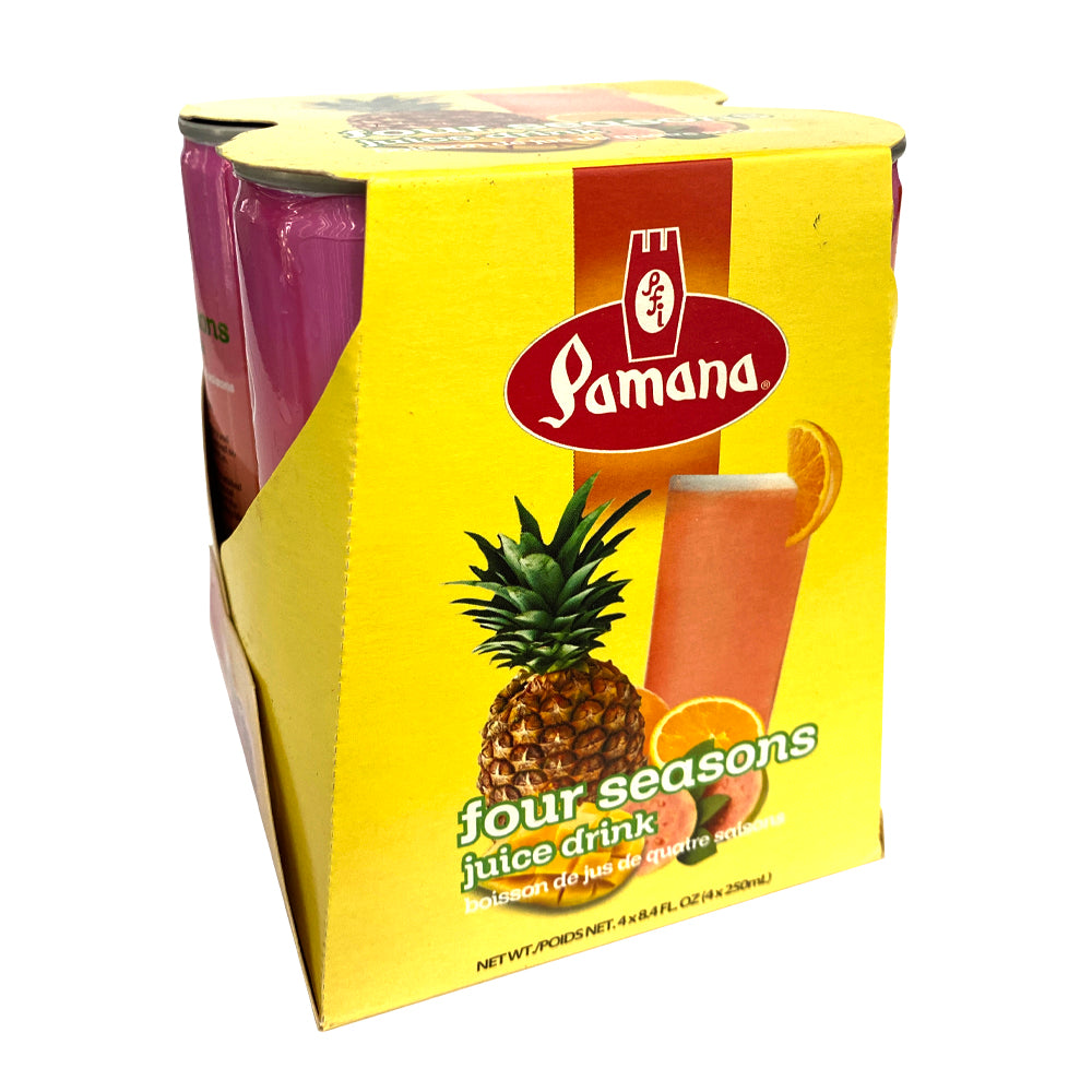 PAMANA Juice Four Seasons 4pk 4x8.4oz