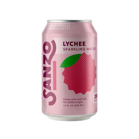 SANZO Sparkling Wtr Lychee 12oz