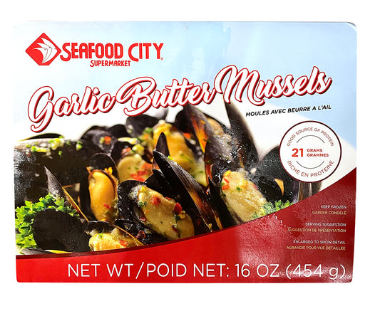 SFC Garlic Butter Mussels 16oz