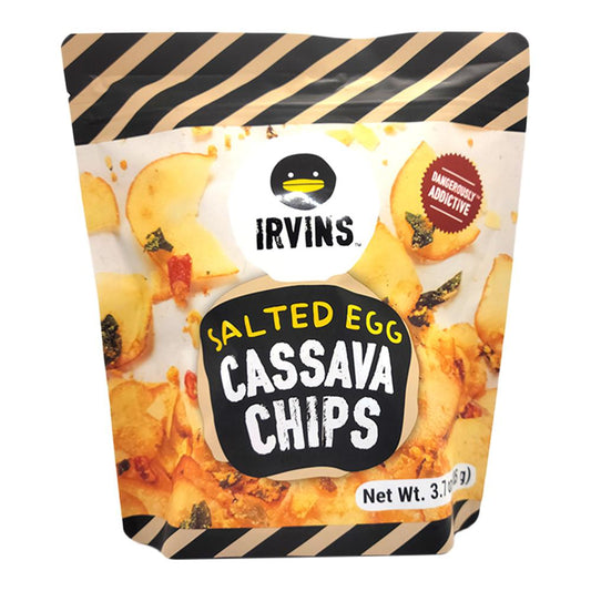 IRVINS Sltd  Egg Cassava Chips 105g