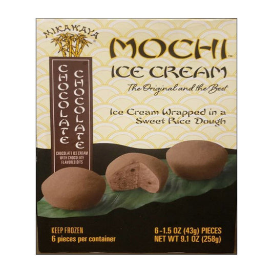 MIKAWAYA Mochi I/C Chocolate 7.5oz