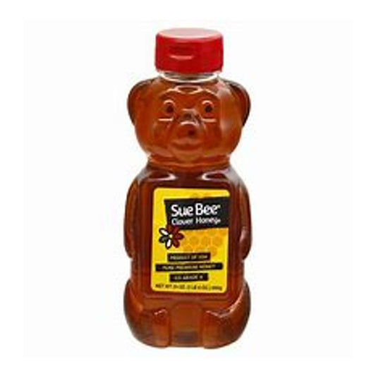 SUE BEE SQUEEZE BEAR HONE 24 OZ