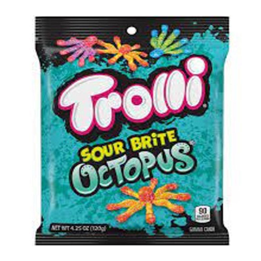 TROLLI Brite Octopus Peg 4.25oz